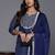 Women Yoke Design Regular Kurta with Trousers & With Dupatta