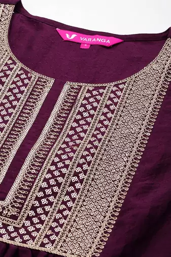 Women Yoke Design Regular Sequinned Kurta with Trousers & Dupatta