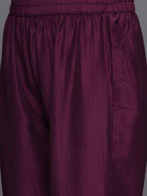 Women Yoke Design Regular Sequinned Kurta with Trousers & Dupatta 4