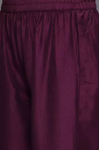 Women Yoke Design Regular Sequinned Kurta with Trousers & Dupatta