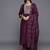 Women Yoke Design Regular Sequinned Kurta with Trousers & Dupatta