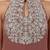 Women Ethnic Motifs Embroidered Regular Thread Work Silk Georgette Kurta with Trousers