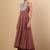 Women Ethnic Motifs Embroidered Regular Thread Work Silk Georgette Kurta with Trousers