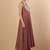 Women Ethnic Motifs Embroidered Regular Thread Work Silk Georgette Kurta with Trousers