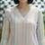 Women Striped Regular Kurta with Trousers