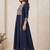 Women Ethnic Motifs Embroidered Panelled Thread Work Kurta with Trousers
