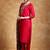 Women Floral Yoke Design Regular Thread Work Kurta with Trousers & With Dupatta