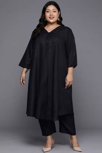 Plus Size Kurta with Trousers