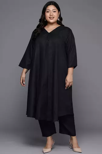 Plus Size Kurta with Trousers