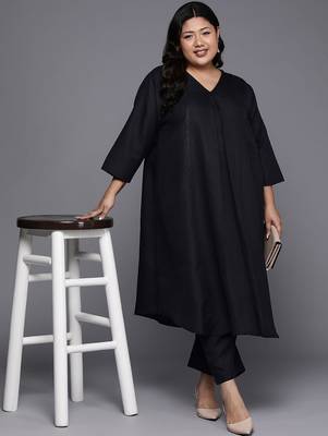 Plus Size Kurta with Trousers 6