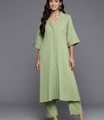 Solid Shirt Style A Line Kurta