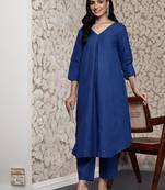 Ethnic A-Line Kurta with Trousers