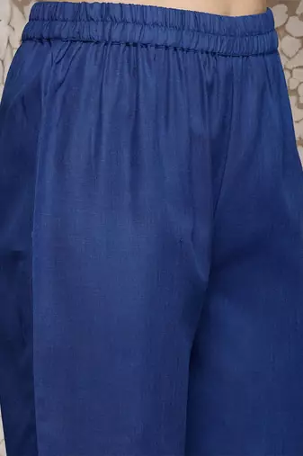 Ethnic A-Line Kurta with Trousers