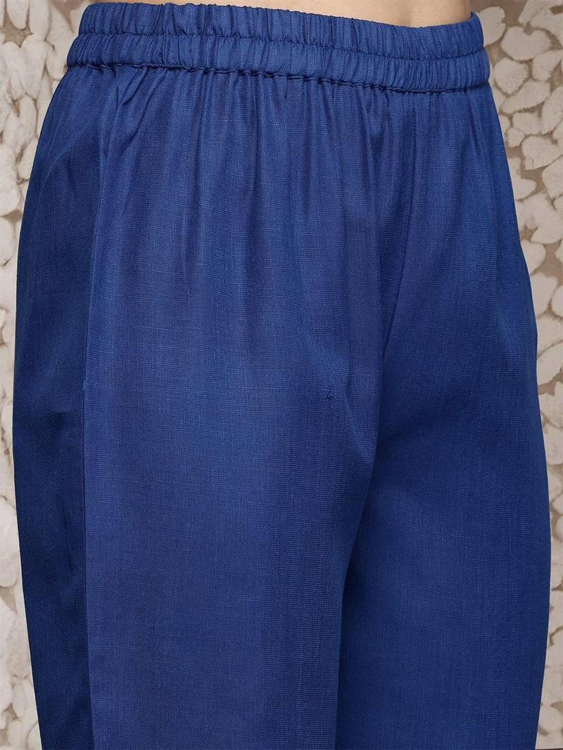 Ethnic A-Line Kurta with Trousers