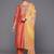 Ethnic Motifs Zari Embroidered Sequinned Yoke Design Kurta With Trousers & Dupatta