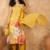 Women Spaghetti Strap Floral Kurta with Trousers and Dupatta