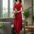 Linear Crimson Kurta Set