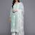 Floral Embroidered Panelled Thread Work Kurta With Trousers & Dupatta