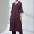Women Regular Silk Crepe Kurta with Trousers