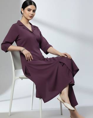 Women Regular Silk Crepe Kurta with Trousers 7