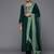 Ethnic Motifs Yoke Design Thread Work Straight Kurta with Trousers & Dupatta