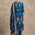 Women Printed Regular Kurta with Trousers & With Dupatta