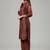 Women Bandhani Printed Regular Chanderi Silk Kurta with Trousers