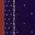 Violet Floral Embroidered Thread Work Velvet Kurta with Palazzos & Dupatta