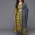 Floral Printed Sequinned Chanderi Silk Straight Kurta With Trouser & Dupatta