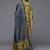 Floral Printed Sequinned Chanderi Silk Straight Kurta With Trouser & Dupatta