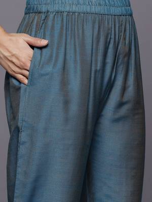 Women Regular Gotta Patti Kurta with Trousers & With Dupatta 4