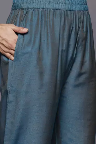 Women Regular Gotta Patti Kurta with Trousers & With Dupatta