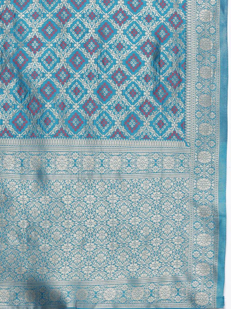 Women Regular Gotta Patti Kurta with Trousers & With Dupatta