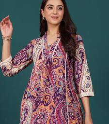 Women Paisley Printed Regular Pure Cotton Kurta with Trousers