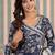 Women Floral Printed Angrakha Thread Work Pure Cotton Kurta with Trousers & With Dupatta