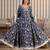 Women Floral Printed Angrakha Thread Work Pure Cotton Kurta with Trousers & With Dupatta
