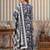 Women Floral Printed Angrakha Thread Work Pure Cotton Kurta with Trousers & With Dupatta