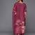 Floral Printed Regular Pure Silk Kurta with Trousers & Dupatta