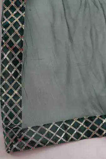 Women Ethnic Motifs Embroidered Regular Kurta with Trousers & With Dupatta