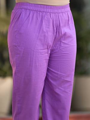 Ethnic Motifs Embroidered Thread Work Pure Cotton Kurta with Trousers & Dupatta 3
