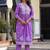 Ethnic Motifs Embroidered Thread Work Pure Cotton Kurta with Trousers & Dupatta