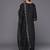 Floral Embroidered Thread Work Kurta with Trousers & Dupatta