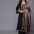 Women Floral Yoke Design Sequinned Kurta with Trousers & Dupatta