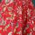 Women Floral Printed Regular Thread Work Pure Cotton Kurta with Sharara