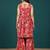 Women Floral Printed Regular Thread Work Pure Cotton Kurta with Sharara