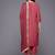 Ethnic Motifs Yoke Design Sequinned Kurta With Trousers & Dupatta