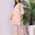 Women Floral Printed Regular Pure Cotton Kurti with Trousers