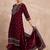 Women Ethnic Motifs Embroidered Regular Thread Work Velvet Kurta with Trousers & With Dupatta