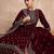 Women Ethnic Motifs Embroidered Regular Thread Work Velvet Kurta with Trousers & With Dupatta