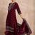 Ethnic Motifs Embroidered Zari Velvet Straight Kurta With Trousers & Dupatta